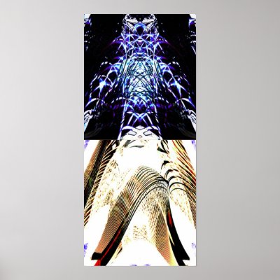 Sea Life 3 Print by abstract_3D_design