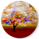 Sea of roses by Lenny clouds surreal buttons