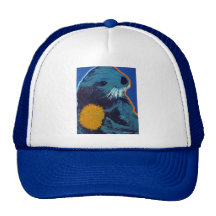Sea Otter cap Mesh Hat