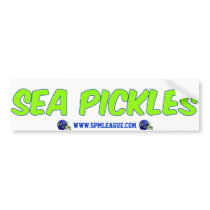 SEA PICKLES BUMPER STICKER