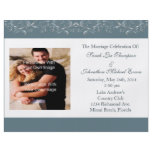 Sea Salt Tropical Vines Wedding Programs Flyer