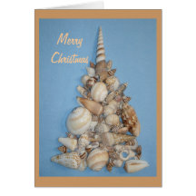 Sea Shell Christmas Card