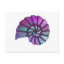 Sea Shell Digital Stencil Collage - 16 Postcards
