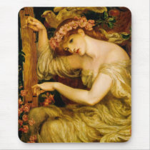 Sea Spell by Dante Gabriel Rossetti Mouse Pad