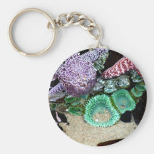 Sea Stars Anemones Key Chain