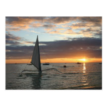 Sea Sunset Post Cards