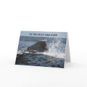 Sea  TO THE BEST DAD EVER Card