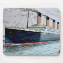Sea Trials of RMS Titanic Mouse Pad