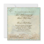 Sea Turtle Coastal Beach - Wedding Invitation