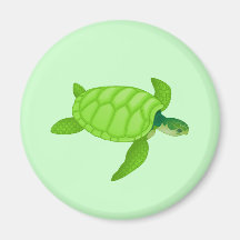 Sea Turtle Fridge Magnets