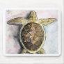sea turtle painting art wild animal gifts mouse pads