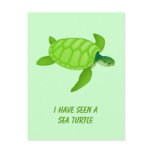 Sea Turtle postcards