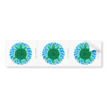 Sea Turtle Recycling Symbols bumper stickers