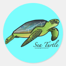 Sea Turtle Sticker