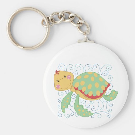 Sea Turtle Tshirts and Gifts Keychain