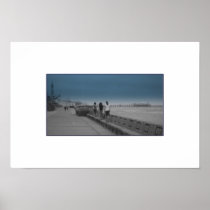 Sea Wall Walk Poster