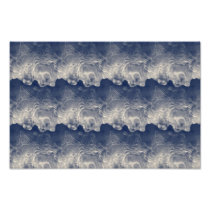 Sea waves texture