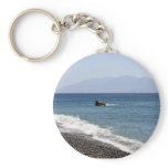sea with stones keychain
