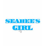 SeaBees Girl Silhouette t-shirts