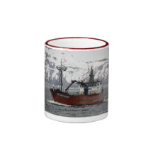 Seabrooke, Crab Boat in Dutch Harbour, Alaska Coffee Mugs