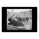 Seacoast Mortars at Yorktown, VA 1862 Cards