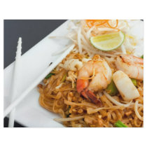 Seafood Pad Thai Fried Rice Noodles
