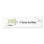 SeaFriends Turtle bumper stickers