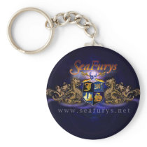 SeaFurys Shield (Blue) Keychain
