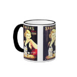 Seager's Gin Vintage Liquor Label Mugs & Steins