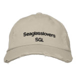 Seaglasslovers Hat embroidered hats