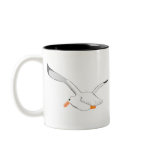 Seagull In Flight mugs