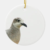 Seagull Left Corner of frame Christmas Tree Ornament