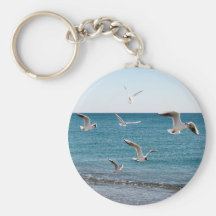 Seagulls Keychain