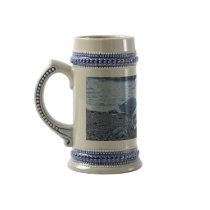 Seagulls Kissing on the Beach Photo Coffee Mugs