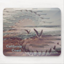 Seagulls On The Coast Mousepad #2