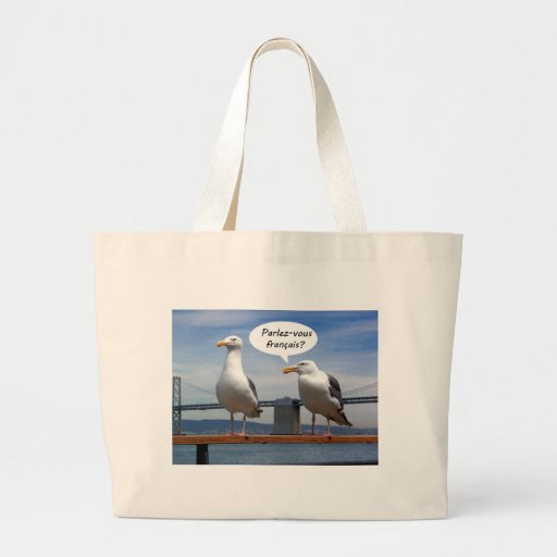 Seagulls speak French Bag