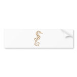 Seahorse bumper stickers