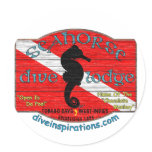 Seahorse Dive Lodge stickers