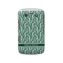 Seahorse Frolic BlackBerry Bold Case-Mate - Green