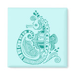 Seahorse magnets