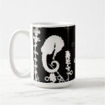 Seahorse photogram mug