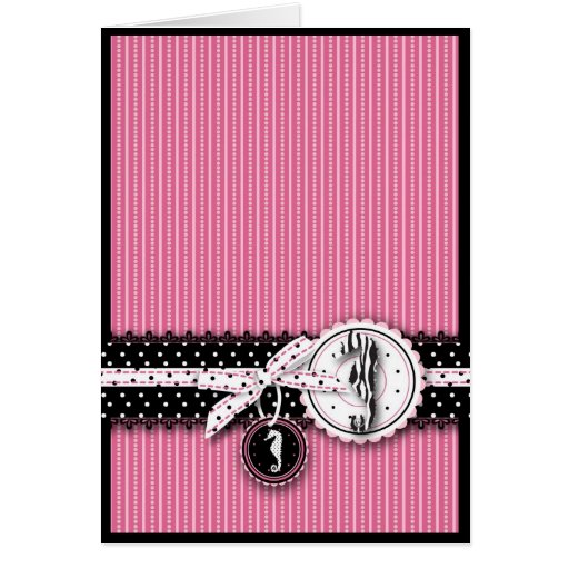 Seahorse Sensation Card II