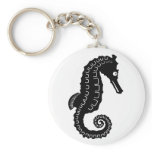 Seahorse Silhouette keychains