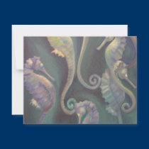 seahorses invitations