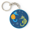 Seahorses keychains