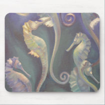 Seahorses mousepads