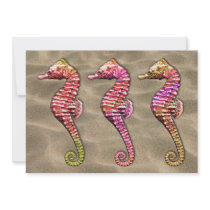 Seahorses on the Sand