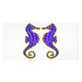 Seahorses Customized Photo Card