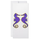 Seahorses Customized Rack Card