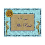 Seahorses, Sun, Sand & Sea Save The Date Wedding